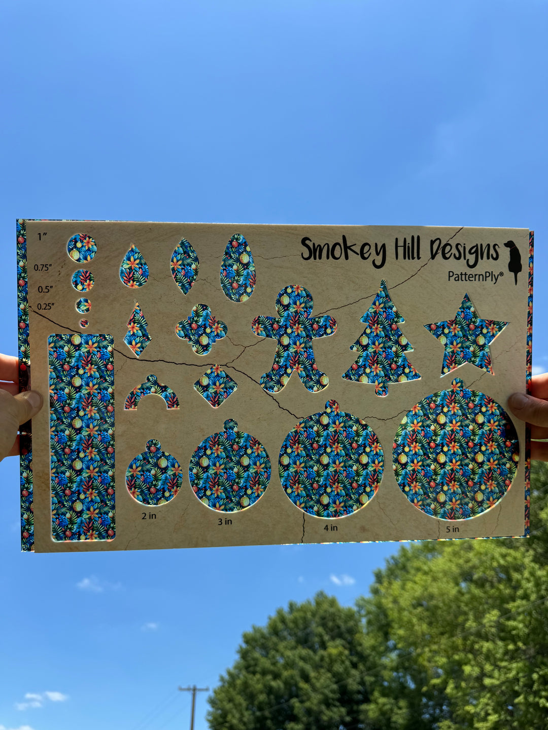 PatternPly® Transparent Micro Tropical Decorations