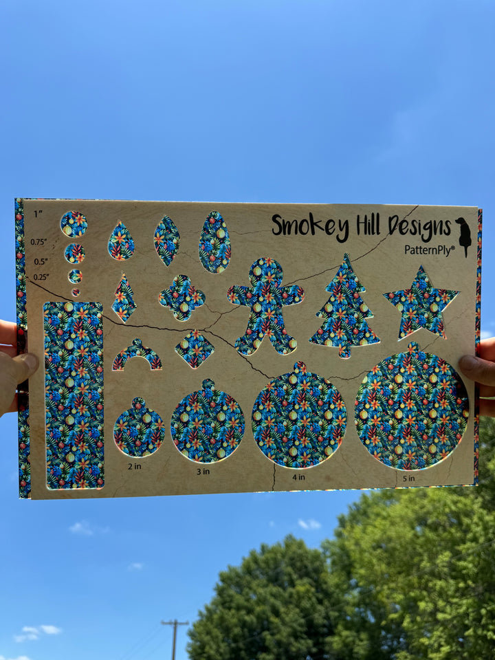 PatternPly® Transparent Micro Tropical Decorations