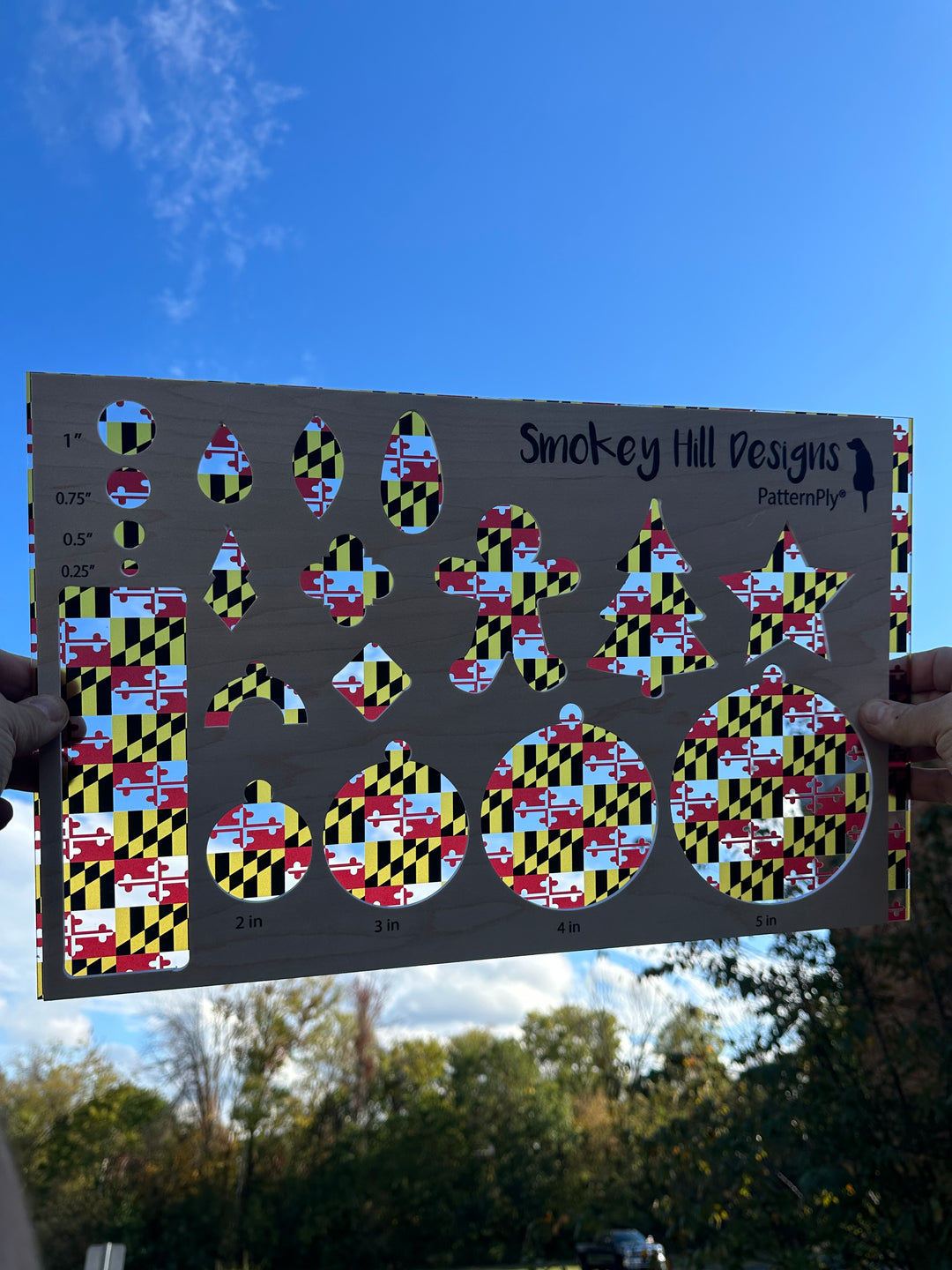 PatternPly® Transparent Maryland Flag