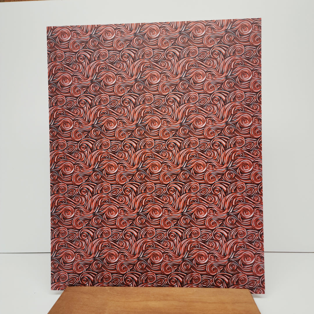 PatternPly® 19x24" Halloween Swirls Original Scale