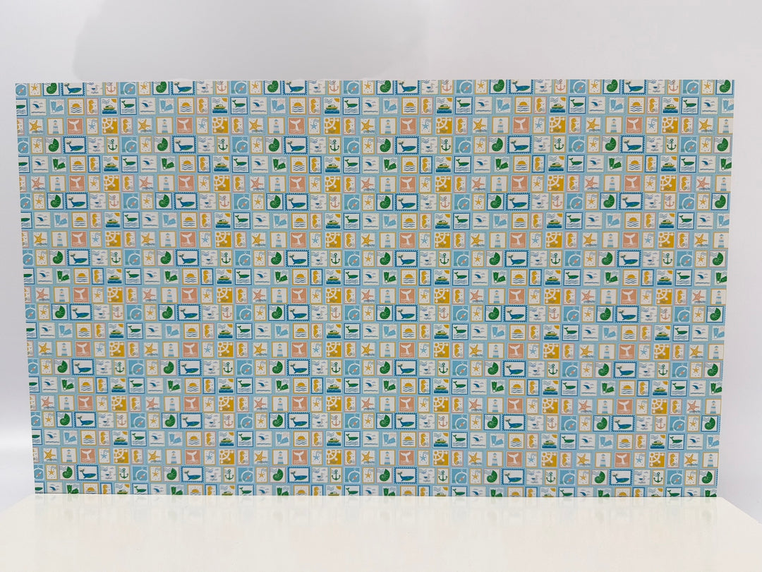 PatternPly® Beach Stamps on Mint