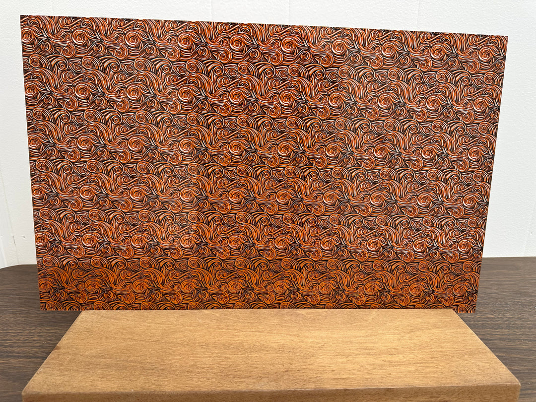 PatternPly® Scattered Micro Halloween Swirls