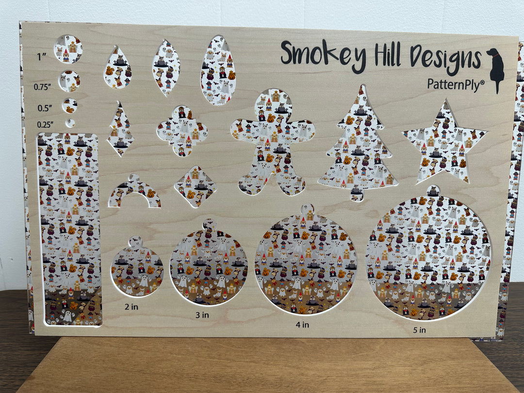 PatternPly® Scattered Trick or Treat Dogs