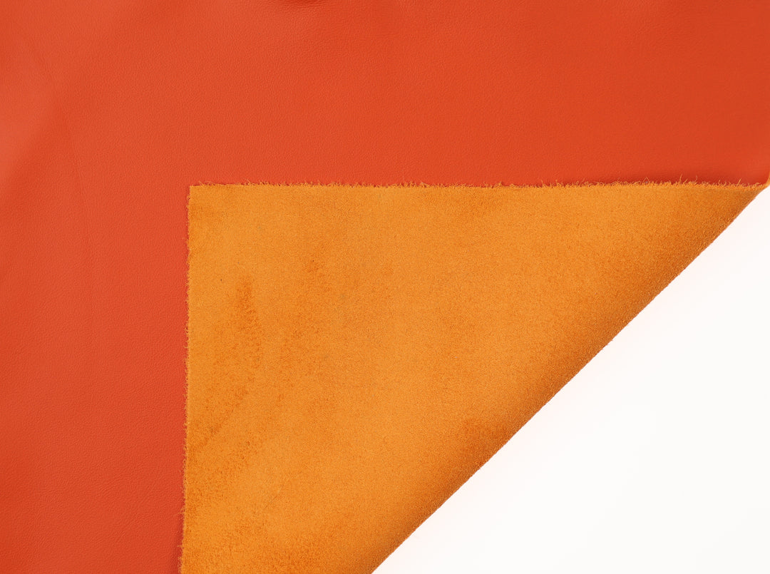 Orange Leather