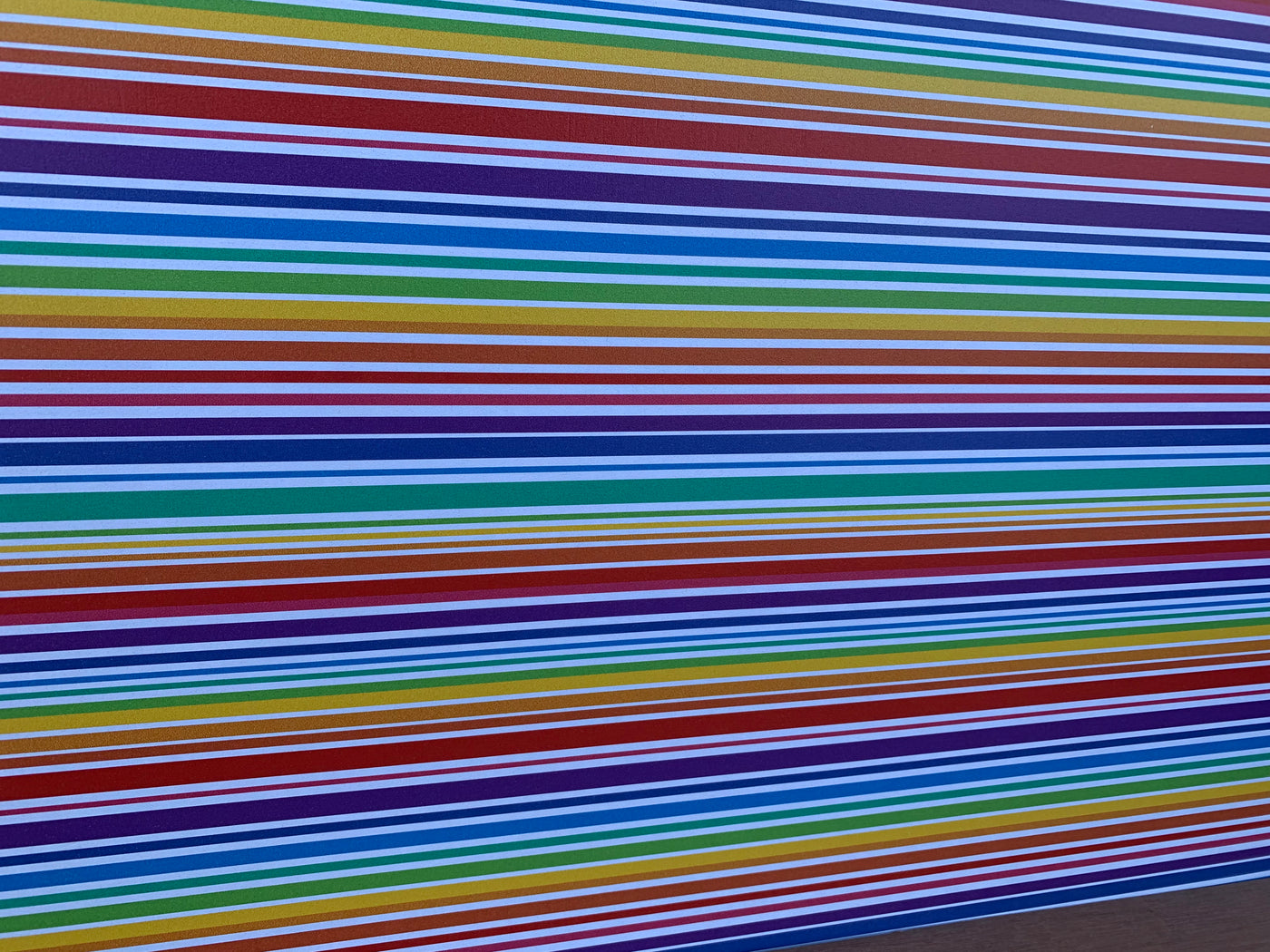 PatternPly Spaced Rainbow Stripes