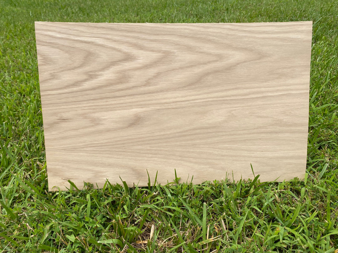 Red Oak Veneer 3m backed