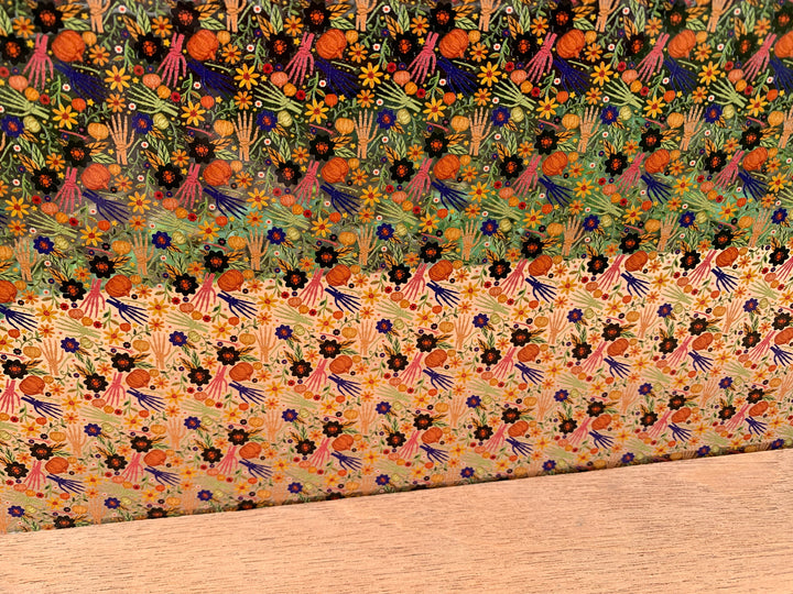 PatternPly® Scattered Skeleton Hand Floral