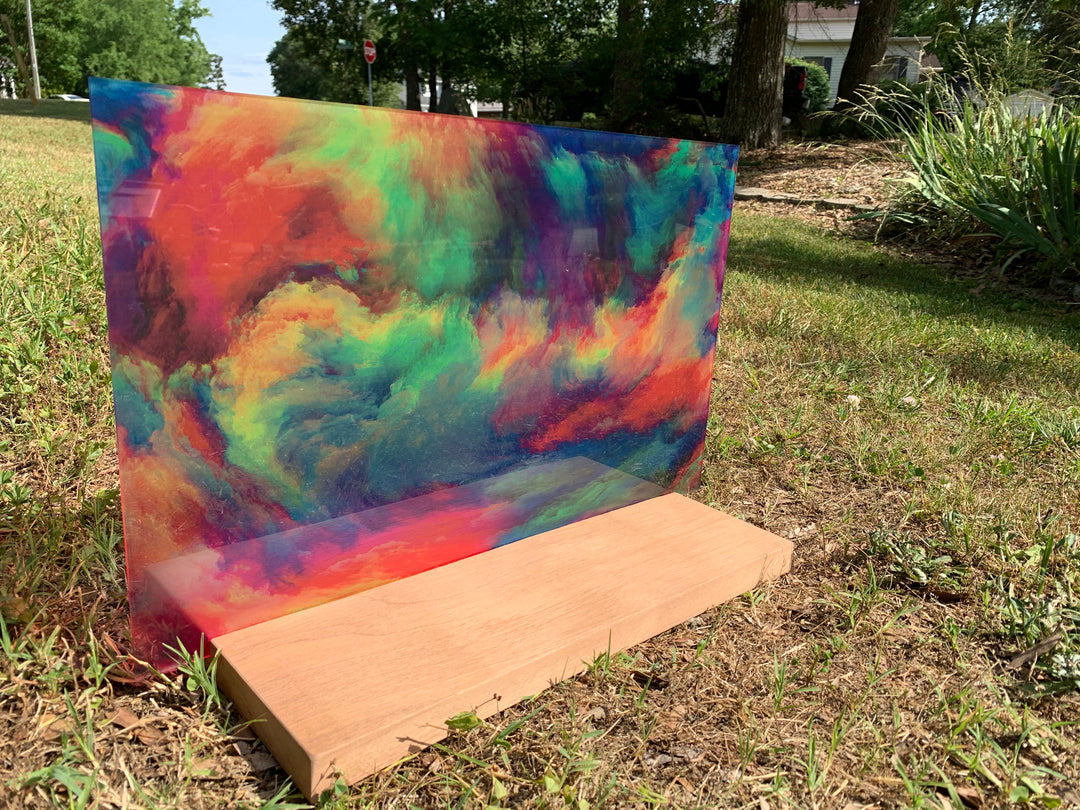 PatternPly® Transparent Rainbow Storm