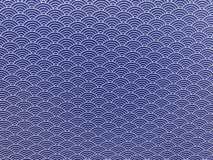 PatternPly® Blue Seigaiha