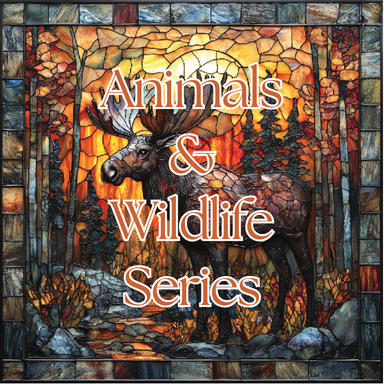 Transparent Animals & Wildlife Series Art Scenes