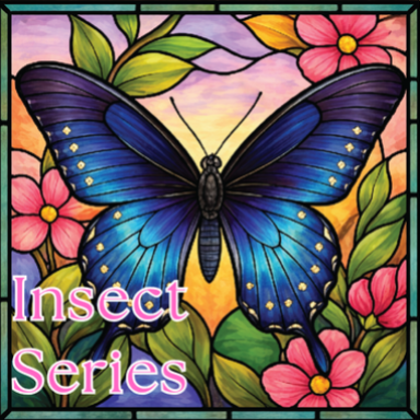 Transparent Insects Series Art Scenes