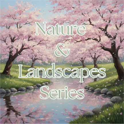Transparent Nature & Landscapes Series Art Scenes