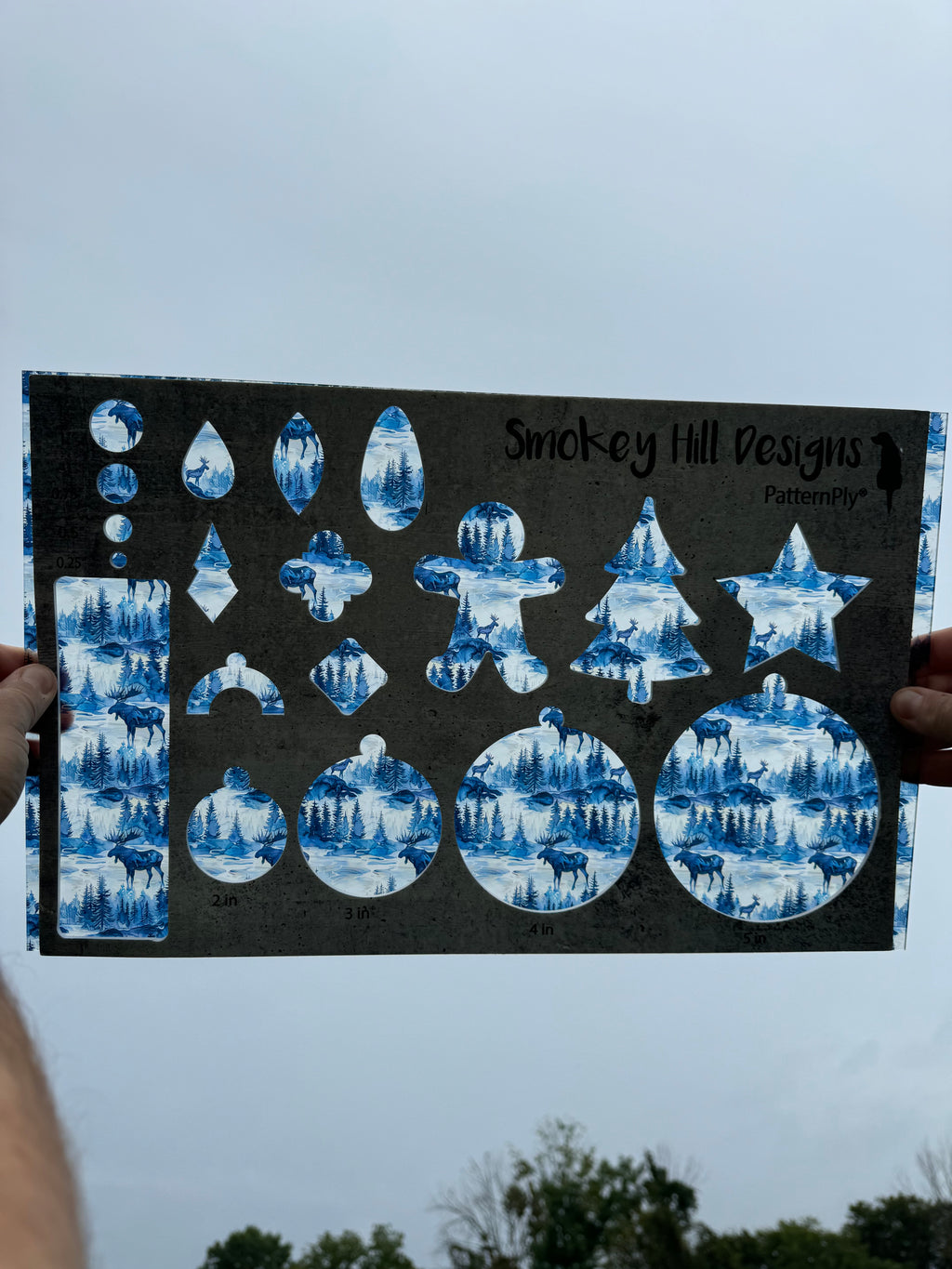 PatternPly® Transparent Blue Moose product photo 2