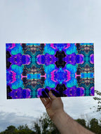 PatternPly® Transparent Electric Ink Blot sheet showing the pattern
