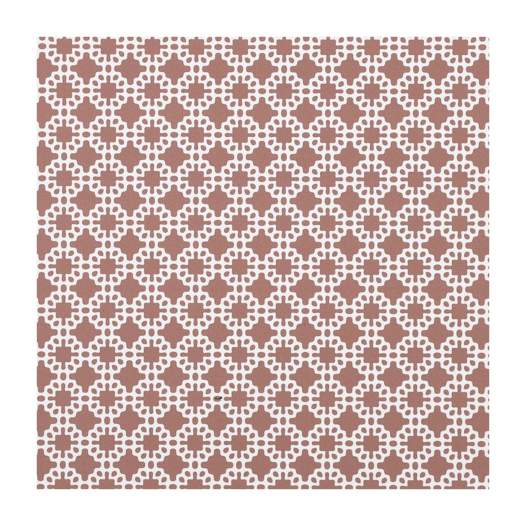 PatternPly® Full Coverage Soft Clay Quiet Orbits sheet showing the pattern
