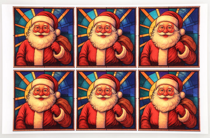 PatternPly® Full Coverage Santa Claus Large