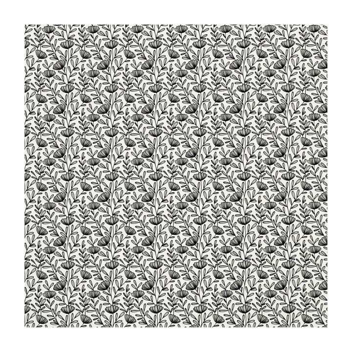 PatternPly® Scattered Black Dainty Garden