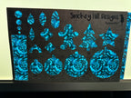 PatternPly® Transparent Blue and Black Tie Dye product photo 2