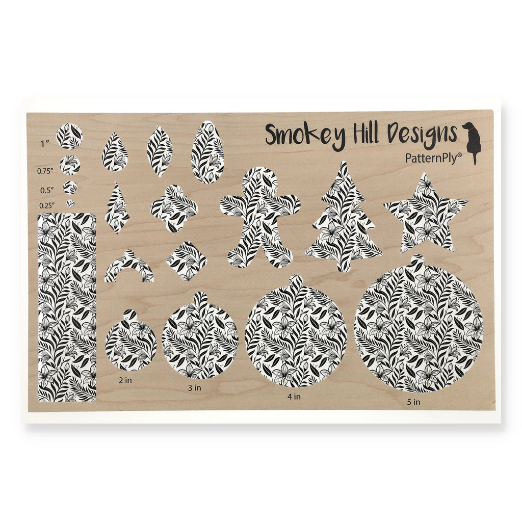 PatternPly® Full Coverage Black Stillflora product photo 3