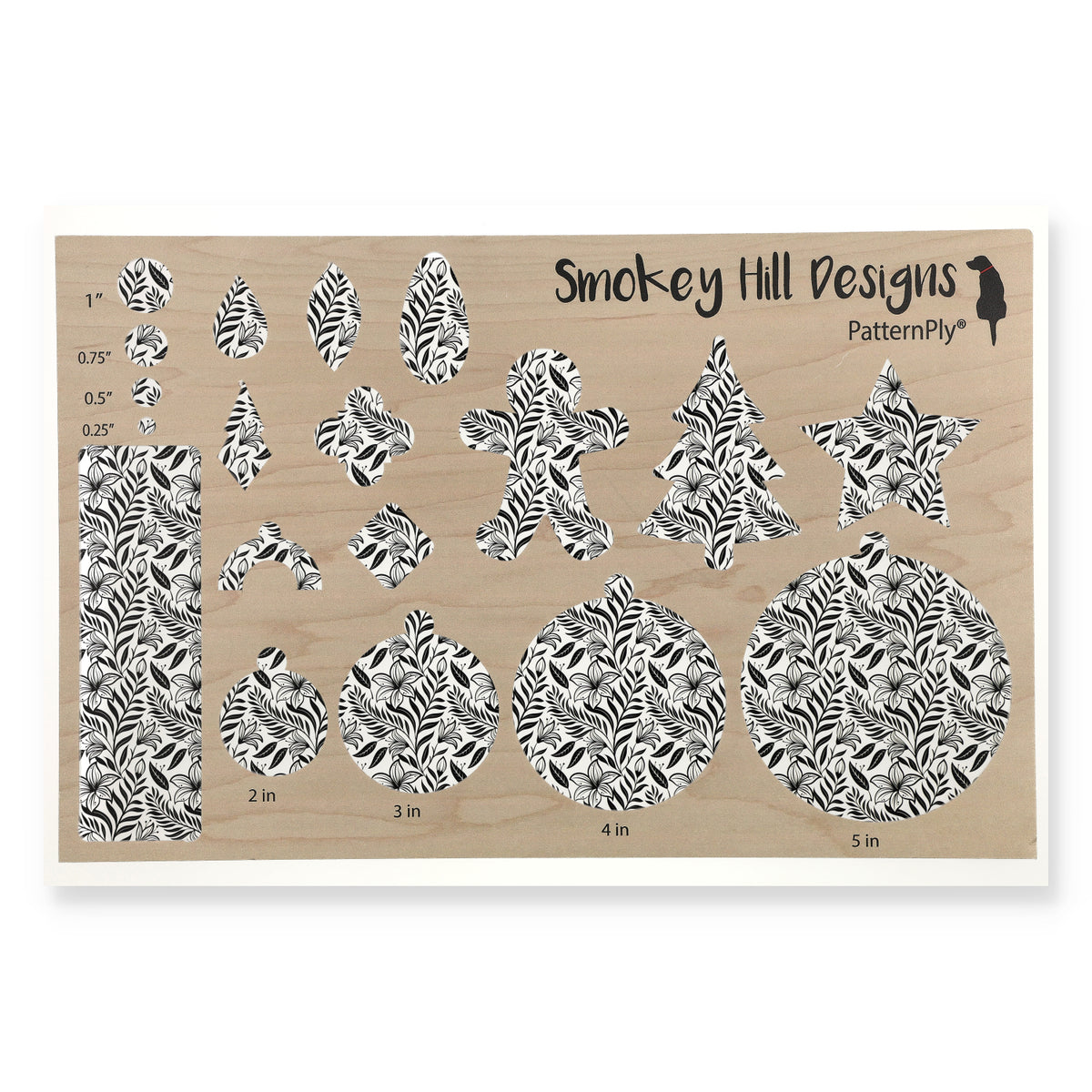 PatternPly® Full Coverage Black Stillflora product photo 3