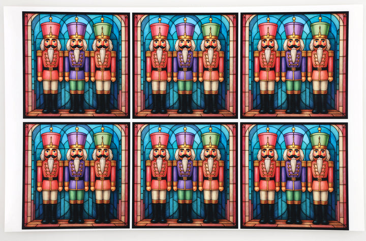 PatternPly® Full Coverage Pastel Nutcracker Large