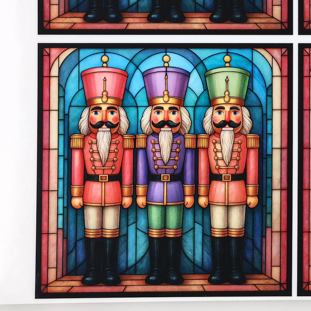 PatternPly® Full Coverage Pastel Nutcracker Large