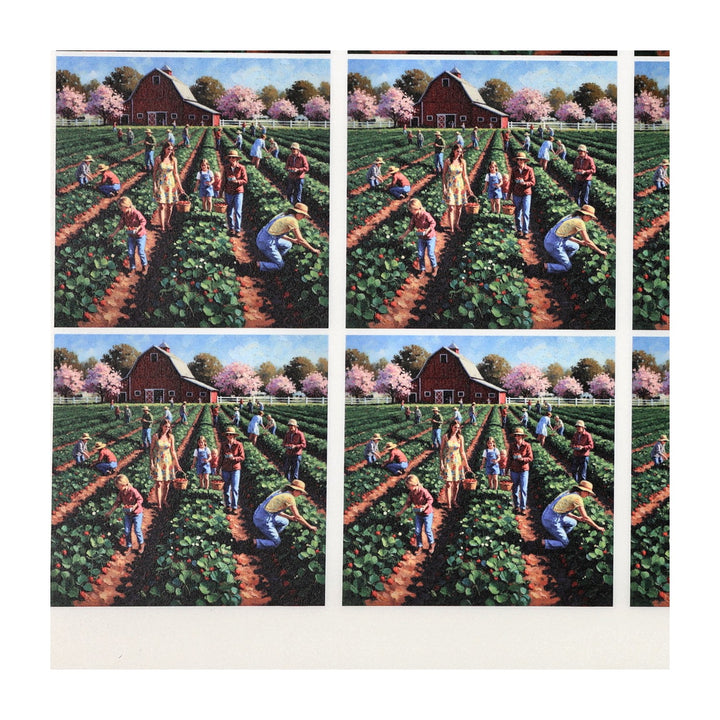 PatternPly® Full Coverage Strawberry Picking Season Small