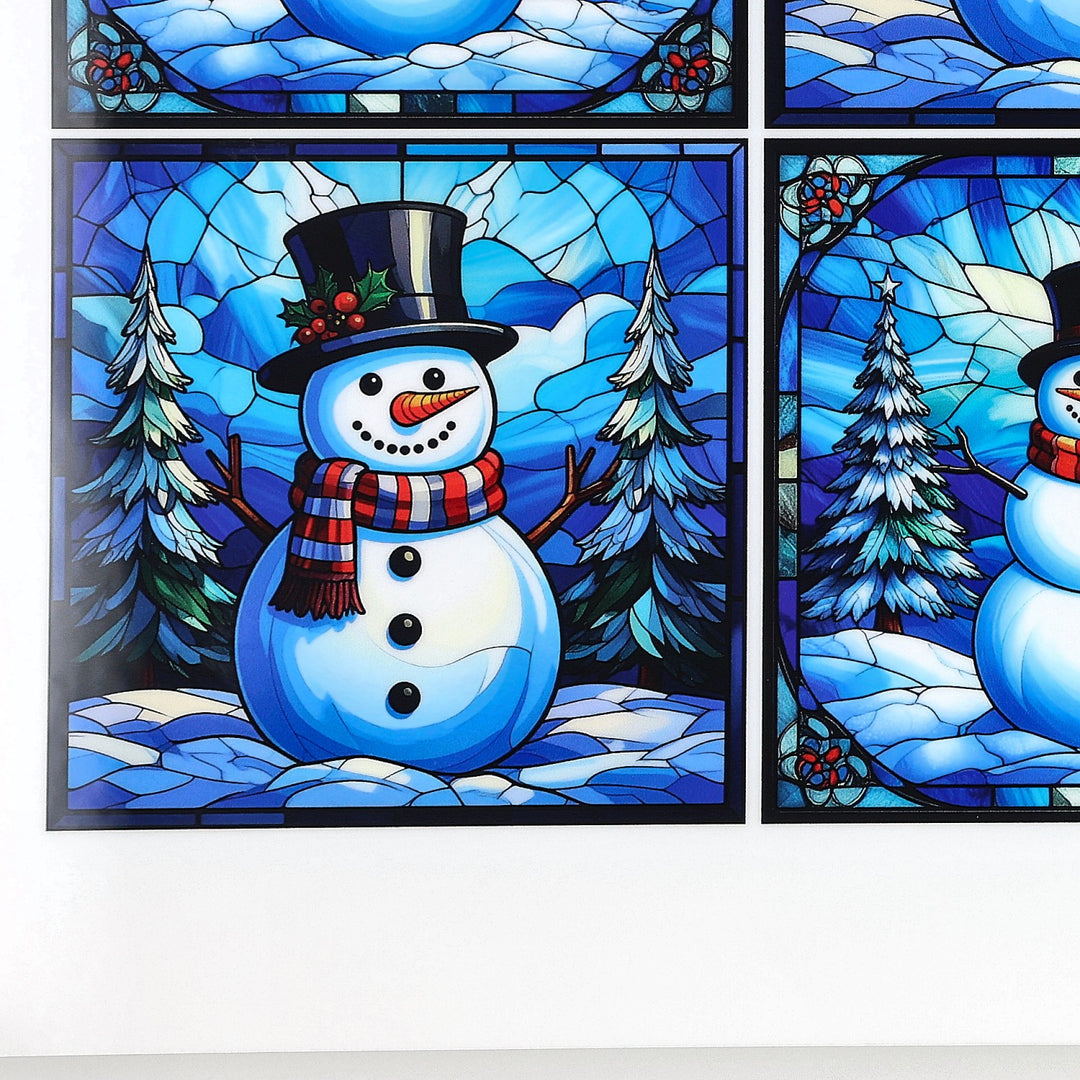PatternPly® Full Coverage Jolly Snowmen Medium