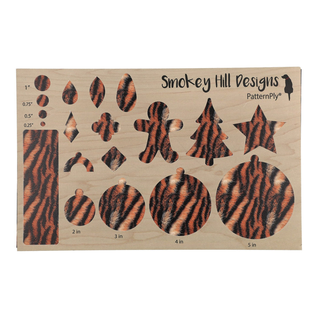 PatternPly® Full Coverage Realistic Tiger