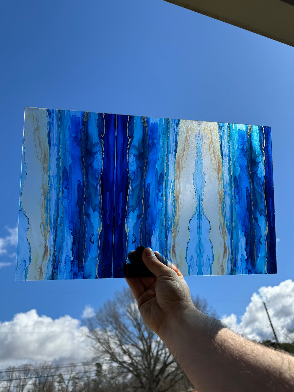 PatternPly® Transparent Abstract Beach sheet showing the pattern