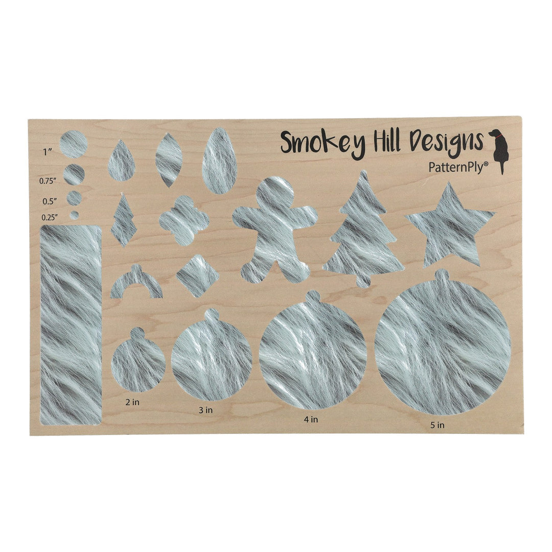 PatternPly® Transparent White Wiry Fur