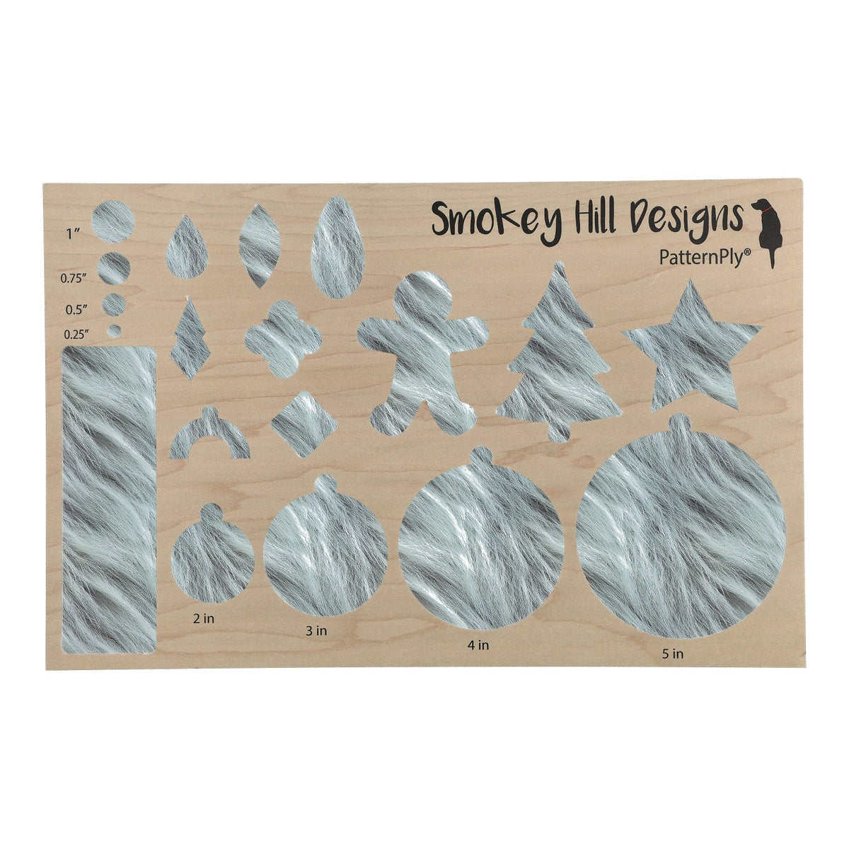 PatternPly® Transparent White Wiry Fur product photo 2