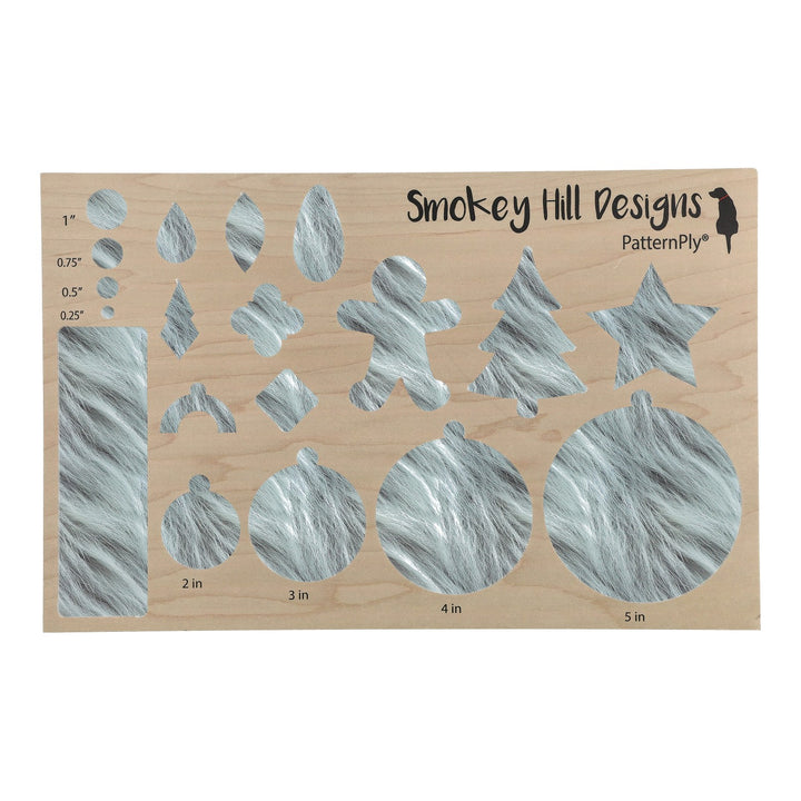 PatternPly® Transparent White Wiry Fur