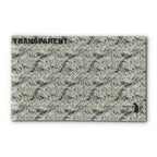PatternPly® Transparent Wavy Fur sheet showing the pattern