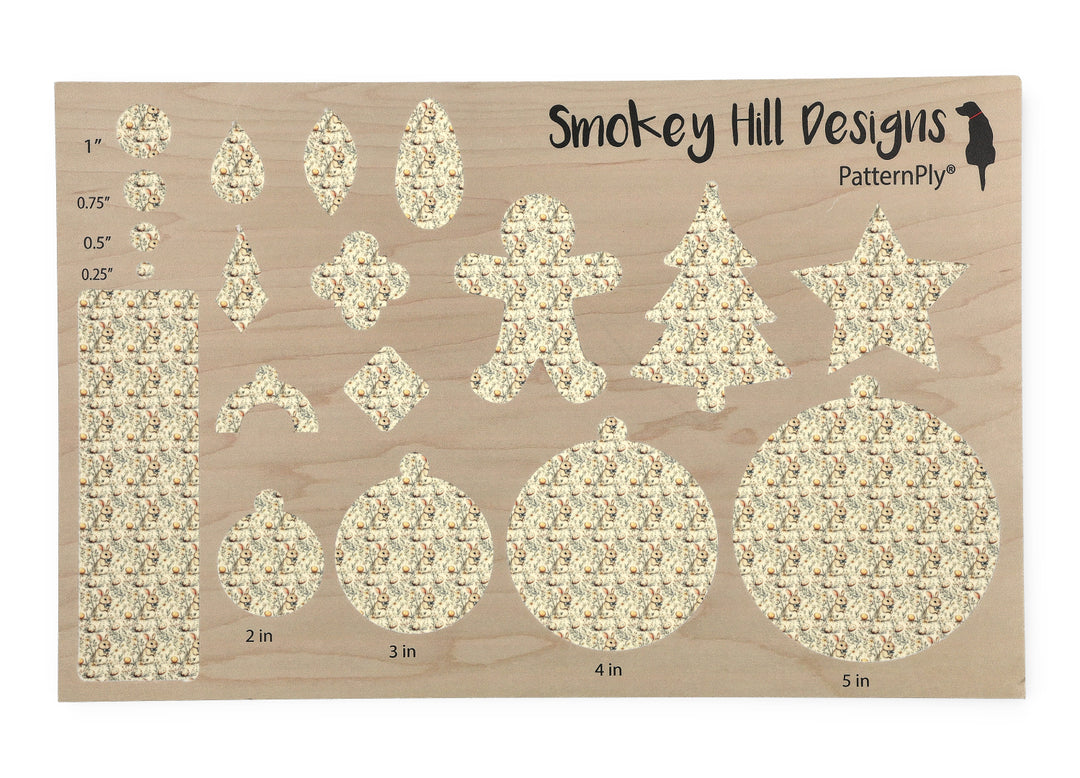 PatternPly® Full Coverage Rustic Bunnies MICRO