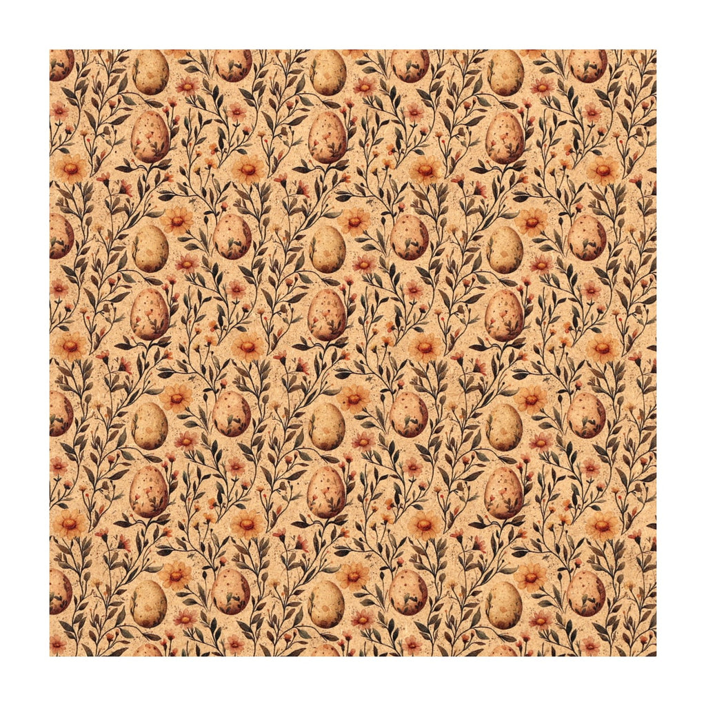 PatternPly® Naturals Rustic Easter Eggs sheet showing the pattern
