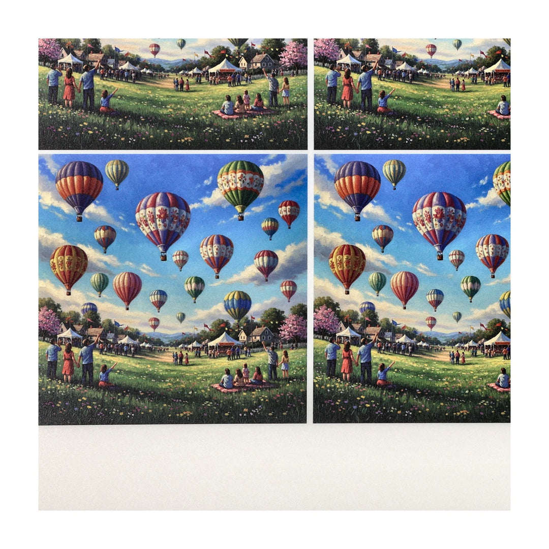 PatternPly® Full Coverage Hot Air Balloon Medium