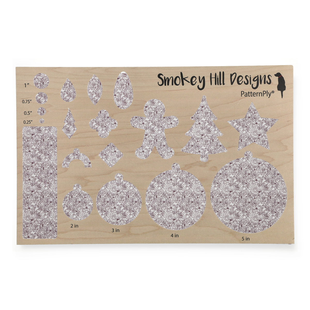 PatternPly® Full Coverage Hushed Mauve Peaceful Garden product photo 3