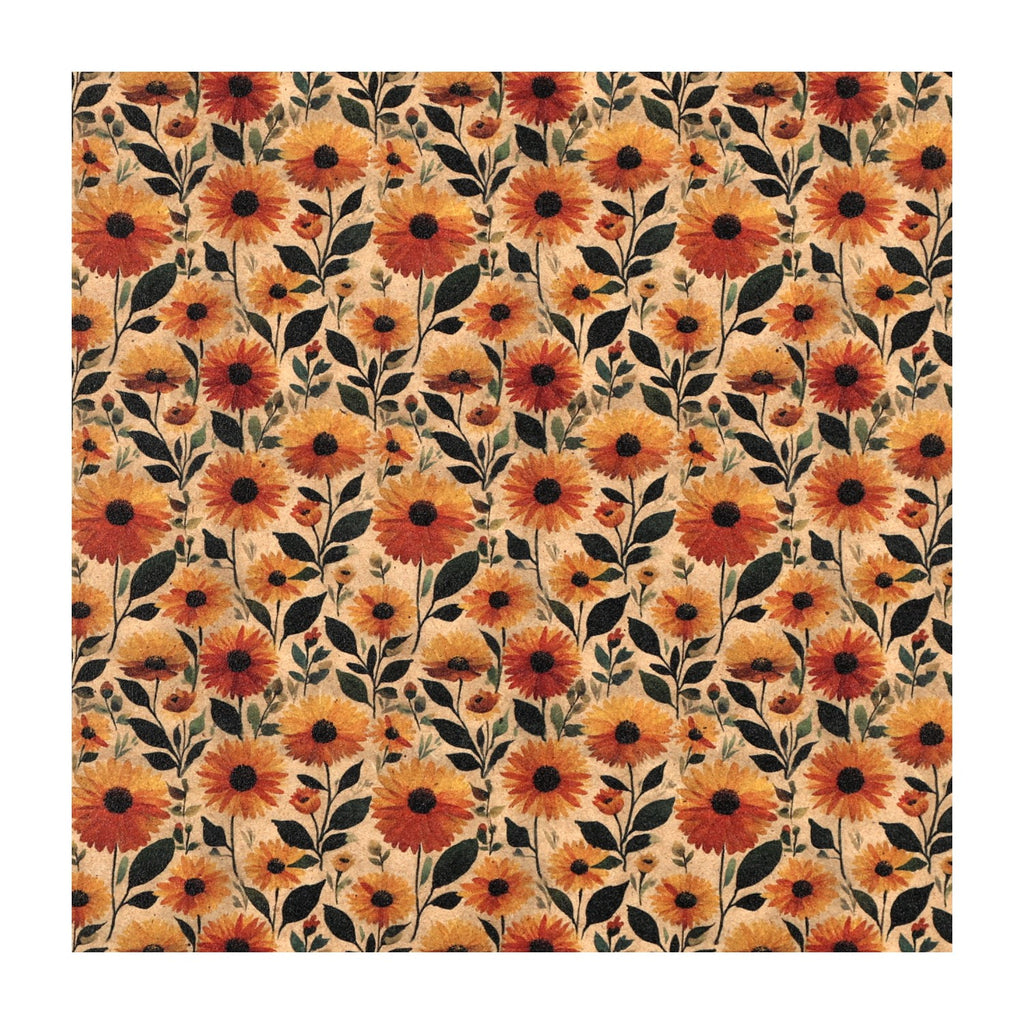 PatternPly® Naturals Sunflower Field sheet showing the pattern
