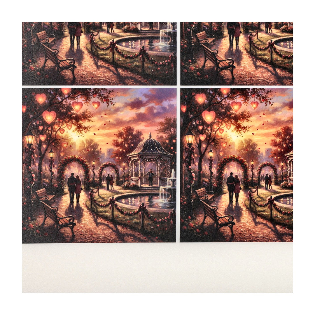 PatternPly® Full Coverage Valentine Walk In The Park Medium