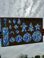 PatternPly® Transparent Stained Glass Irises product photo 2