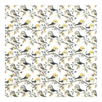 PatternPly® Full Coverage Birds on Branches sheet showing the pattern