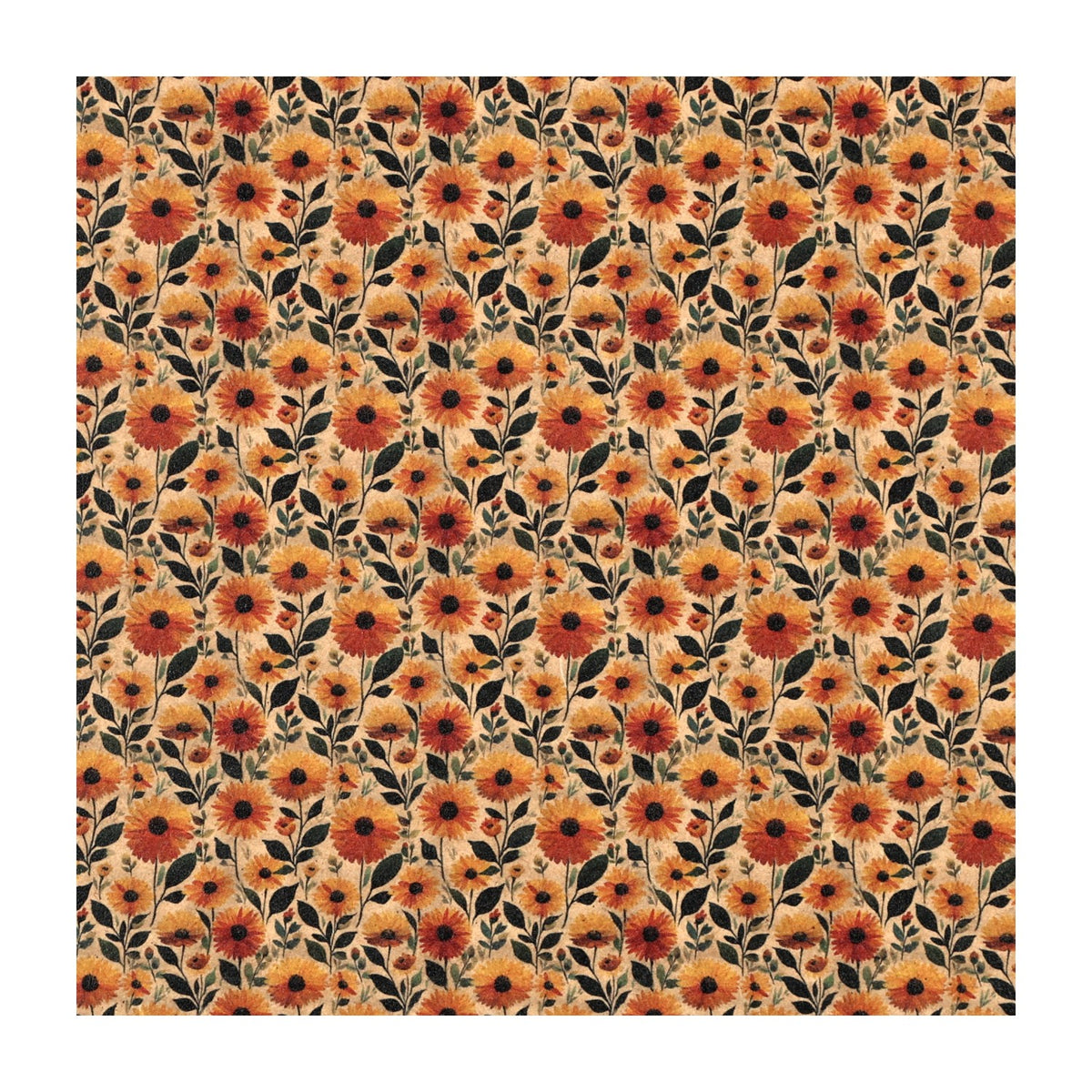 PatternPly® Naturals Sunflower Field Micro sheet showing the pattern