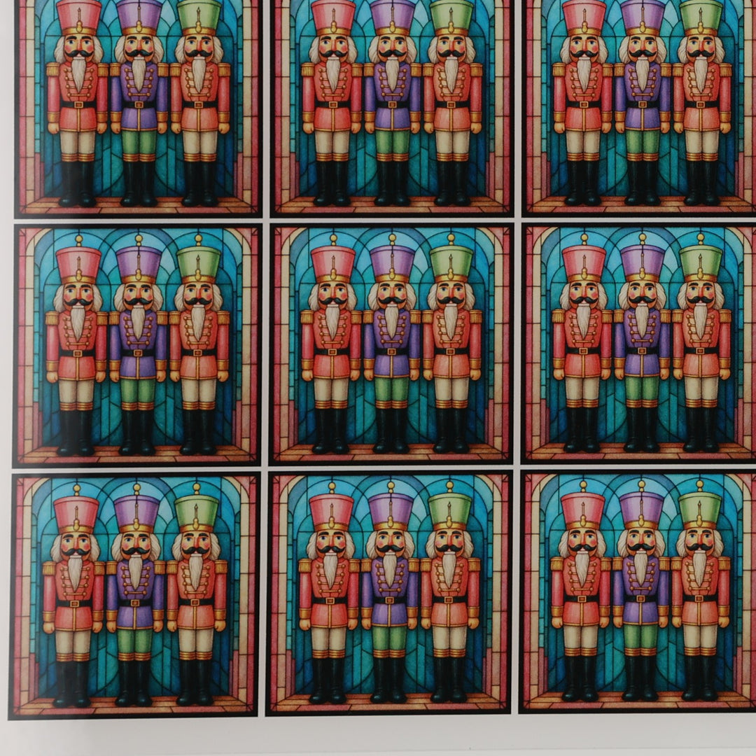 PatternPly® Transparent Pastel Nutcracker Extra Small