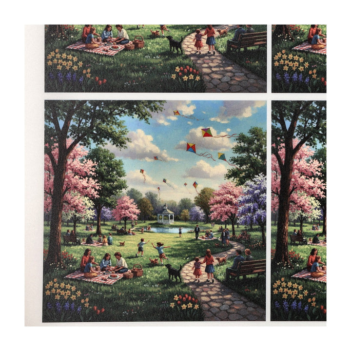 PatternPly® Full Coverage Spring Fun at the Park Large