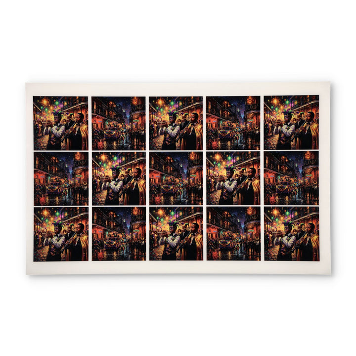 PatternPly® Full Coverage Mardi Gras Parade Small