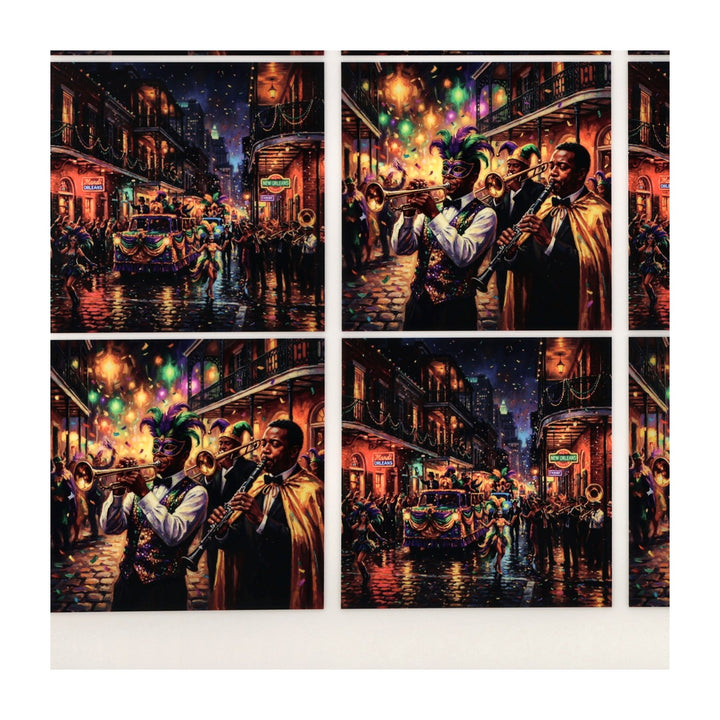 PatternPly® Full Coverage Mardi Gras Parade Small