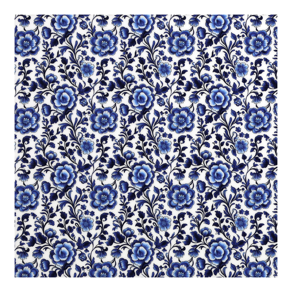 PatternPly® Full Coverage Blue Vine Florals sheet showing the pattern