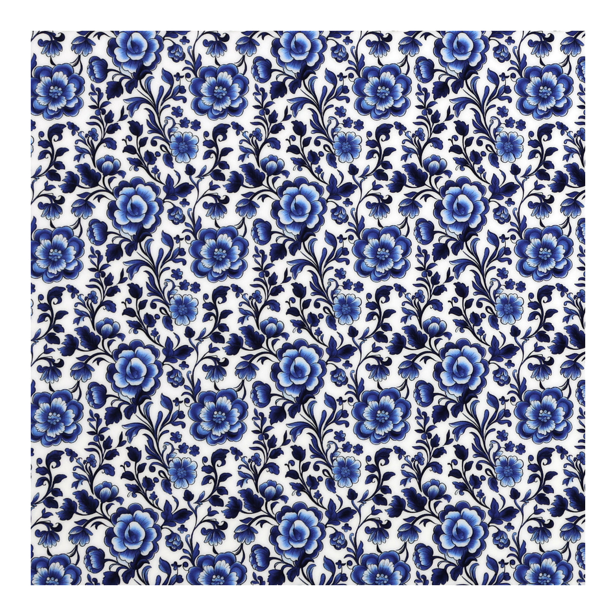 PatternPly® Full Coverage Blue Vine Florals sheet showing the pattern