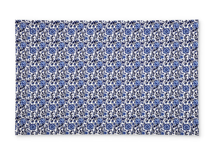PatternPly® Full Coverage Blue Vine Florals